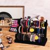 Bracelet display rack, 2-layer 3-layer bracelet storage rack, velvet jewelry rack, suitable for necklaces, headbands, watches