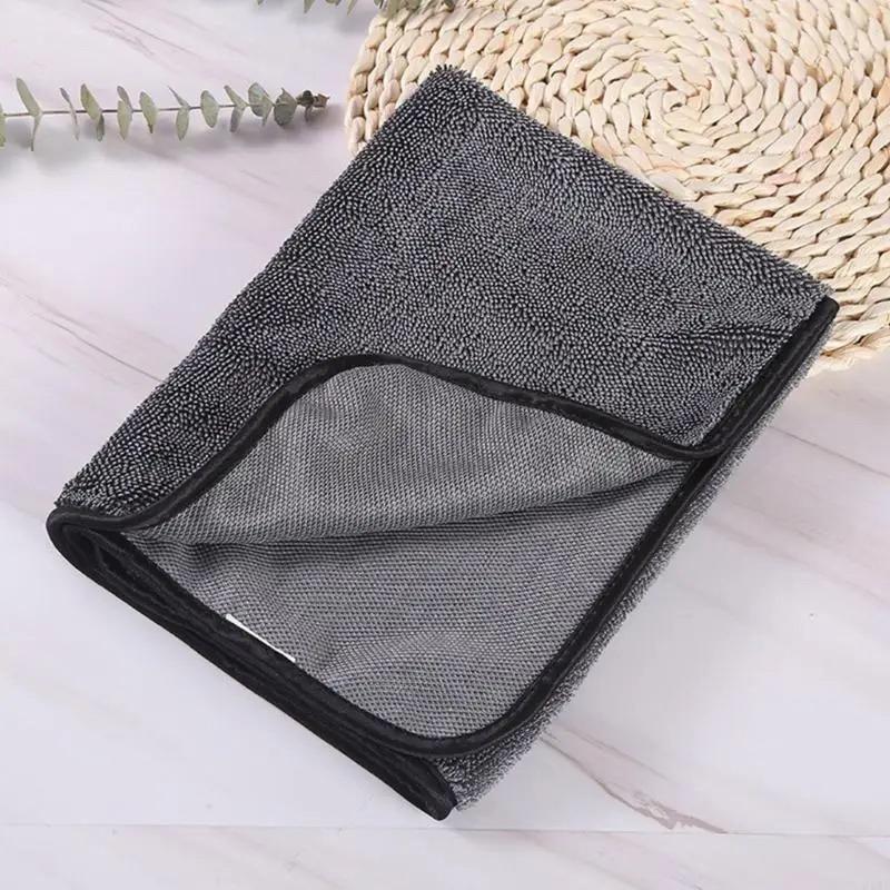 Car Wash Towels Premium Car Care Wash Towel Ultra-Absorbent Drying Cloth Microfiber Car Cleaning Towel For Detailing Care