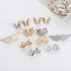 Jeans Button Adjustable Clips For Pant Skirts Waist Tightener Buckle Snap Button Adjuster Butterfly Pin Button Clothing Supplies