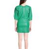 Designer Casual Party Formal Women Dress Genuine Leather Dress Handmade Stylish