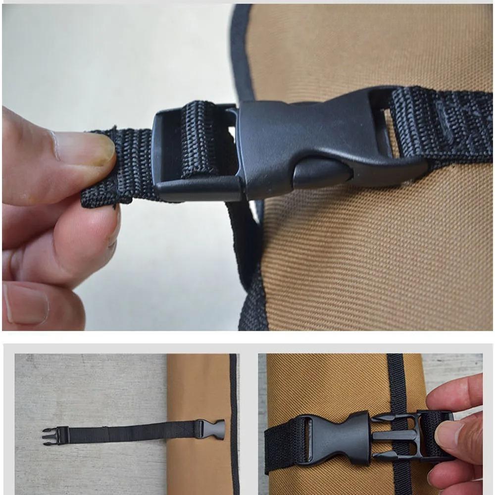 Tool Bags Oxford Storage Portable Toolkit Folding Reel Rolling Electricians Organizer Multi-purpose Car Repair Tool Kit Bags