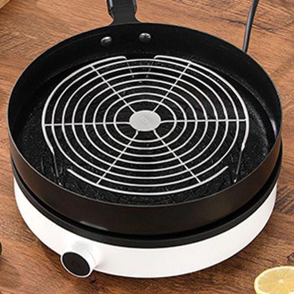 Heighted Foot Stainless Steel Steamer Rack Stackable Kitchen Steamer Holder  Multiple Cookware