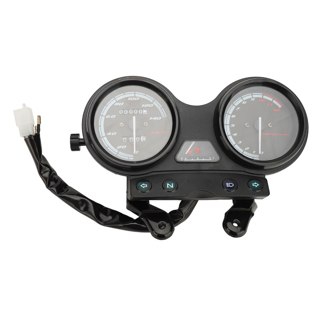 12V Motorrad-Kombi-Instrument Präzise Anzeige Stilvolles Motorrad-Tachometer Kilometerzähler-Instrument für YBR 125