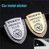1 PCS 3D 3D Label Side Window Body Decoration Car Metal for Volvo XC60 V50 V40 XC90 S60 S40 S80l V90 V60 EX90 S90 XC40 C40