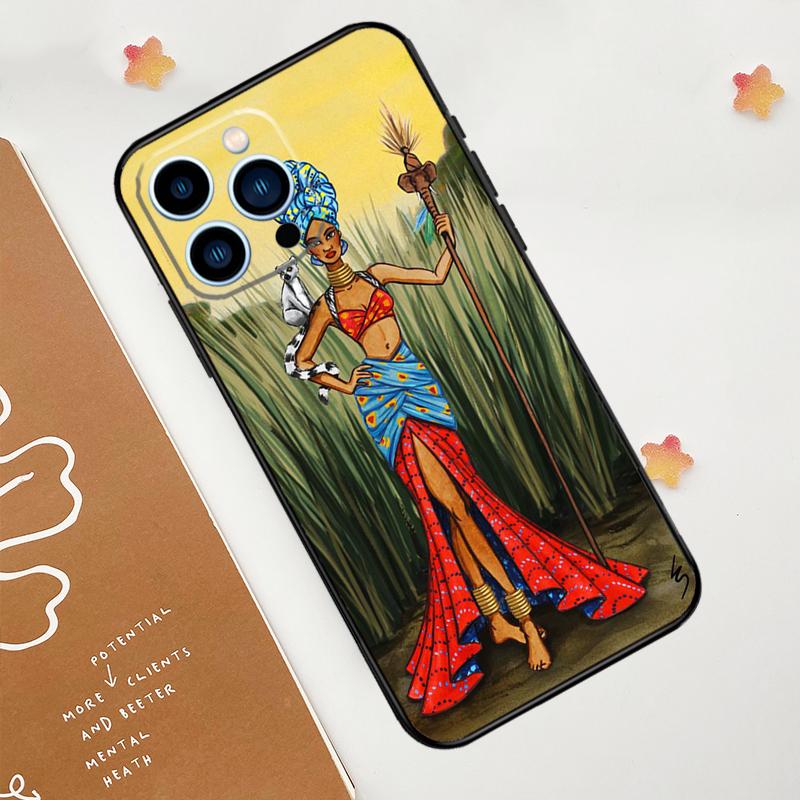 South Africa Woman Case For iPhone 11 12 13 14 15 16 Pro Max 15 16 Plus 13 12 Mini X XS XR Cover