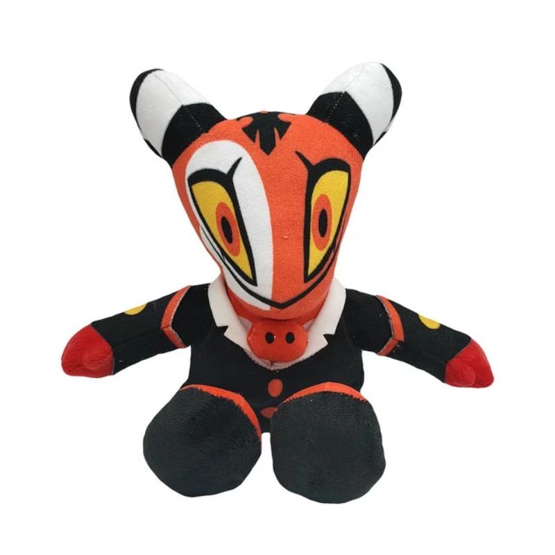 30CM Blitzo's Teddy Plush Toy Helluva Boss Plush Animal Toys Cartoon Stuffed Soft Toy Christmas Birthday Gift for Children