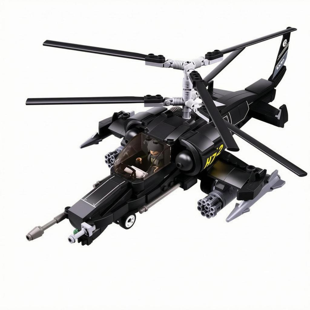 Airplane Model Interlocking Aircraft Brick