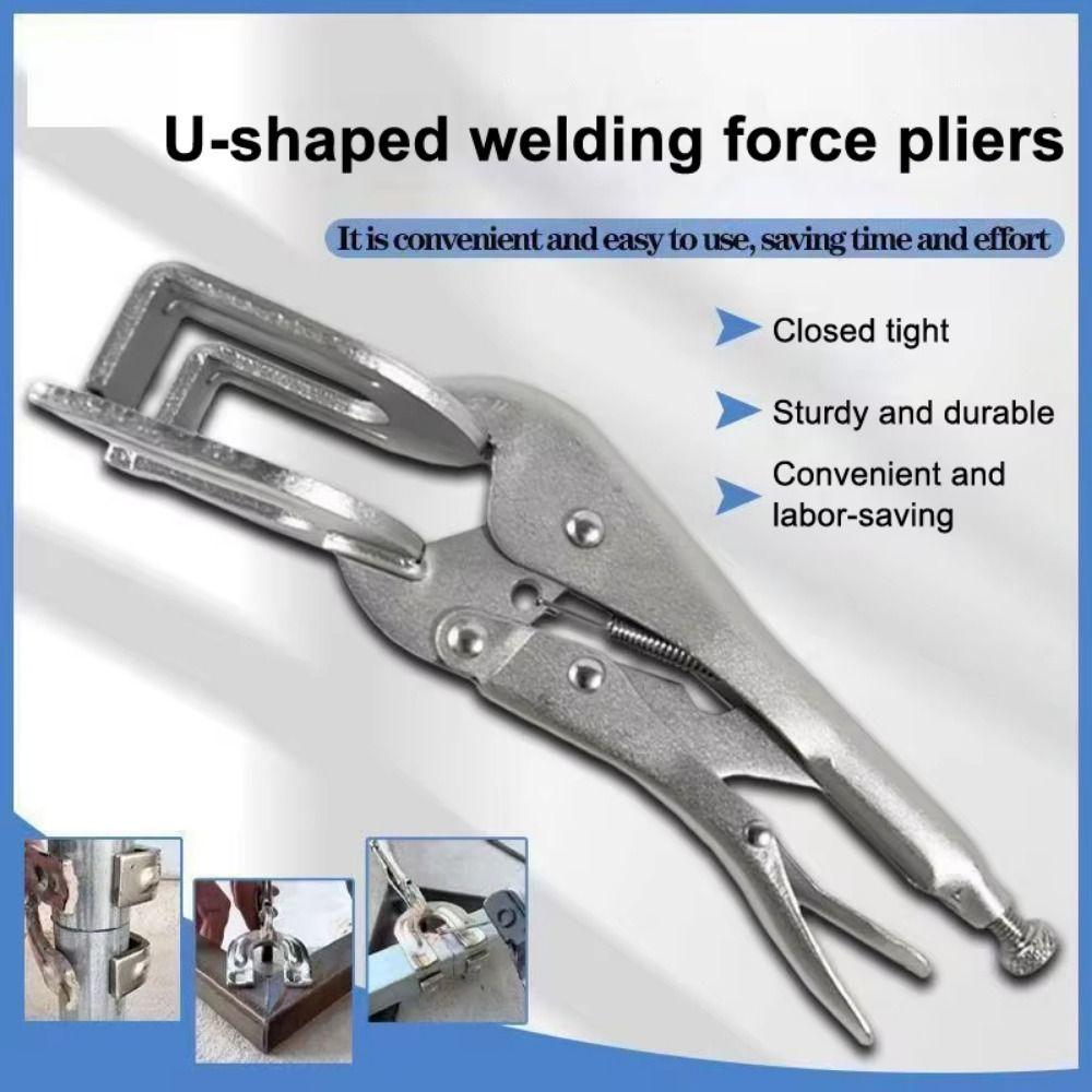 High Hardness Flat Nose Pliers Adjustable Locking Pliers  Electrician Maintenance
