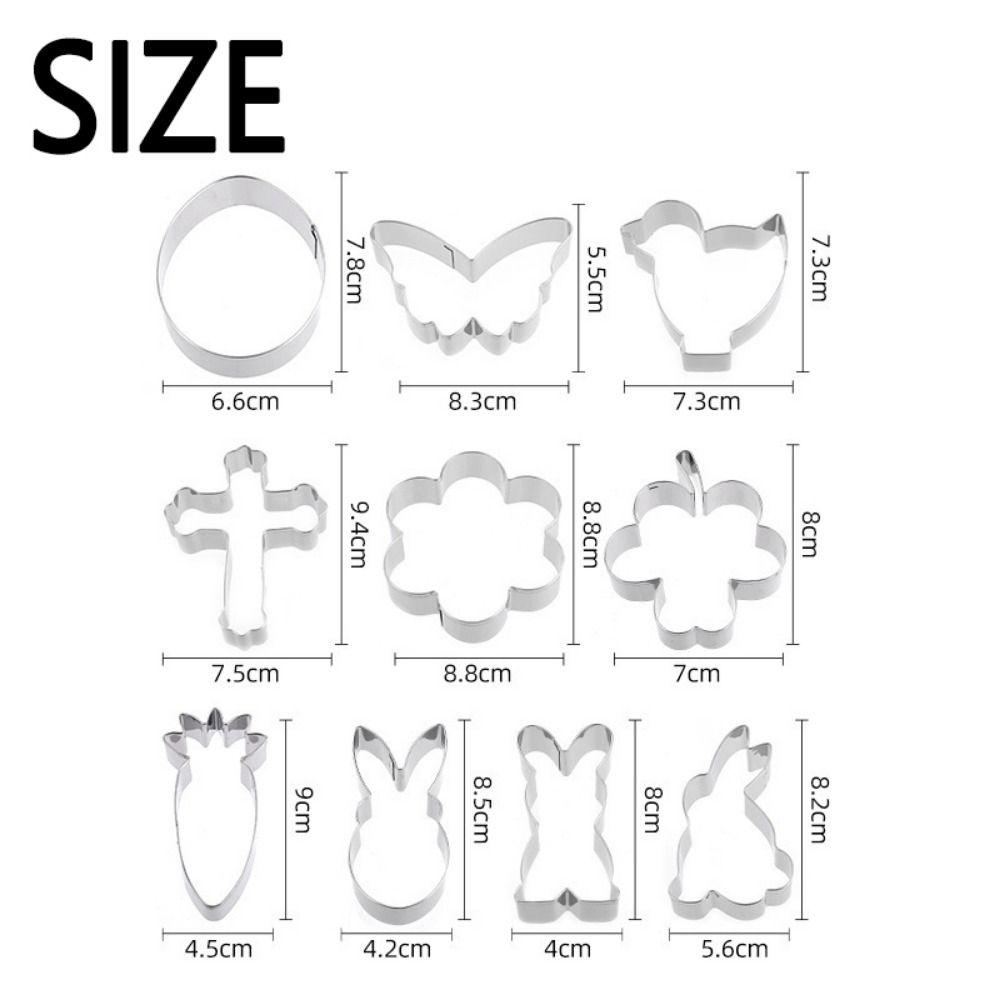 Stainless Steel Cartoon Animal Baking Mold Creative Cute Biscuit Mould  Holiday Party