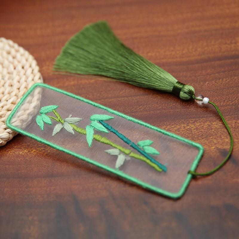 DIY Beginner Lu Embroidery Bookmark & Sachet Kit – Creative Handmade Gift