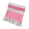 100% Cotton Striped Tassel Beach Towel - 30 Color Options