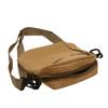 1PC Lightweight Adjustable Nylon Crossbody Sling Bag for Men Buckle Zipper Closure Compartment Going Out Postman Bag Commuting Bag for Work