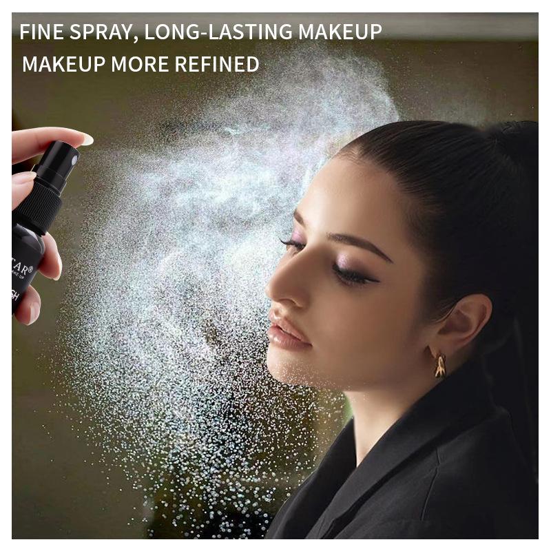 Julystar Ferahlatıcı Makyaj Losyonu Taşınabilir 50ml Nemlendirici Nemlendirici Kalıcı Şeffaf Makyaj Ayar Spreyi