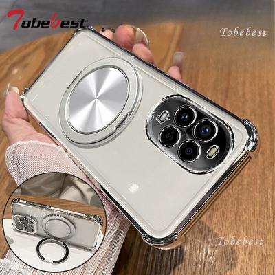 360 Grad Drehbarer Magnetischer Halter Handyhülle Für Huawei Nova 14 Ultra 13 12 11 10 9 8 7 Pro SE Stoßfest Galvanisiertes Cover