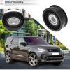 Drive Belt Idler Pulley for Land Rover Range Rover Sport 2009-2019 Serpentine Tensioner Pulley Idler No.LR039516/AJ813564/LR010725 Black 1 Pcs