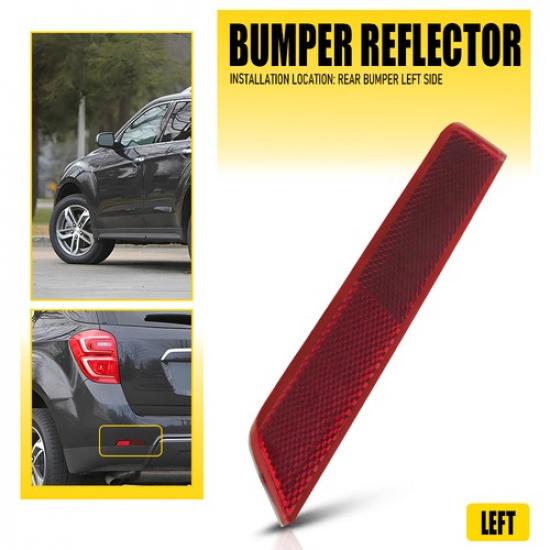 Задний отражатель бампера, фонарь, правый, красная линза, для Chevrolet Equinox 2010-2017