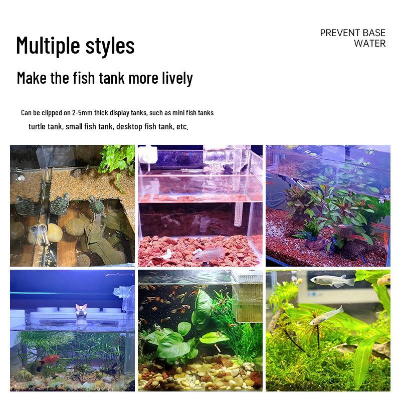 USB LED Clip-On Light for Small Fish Tanks and Aquatic Plants