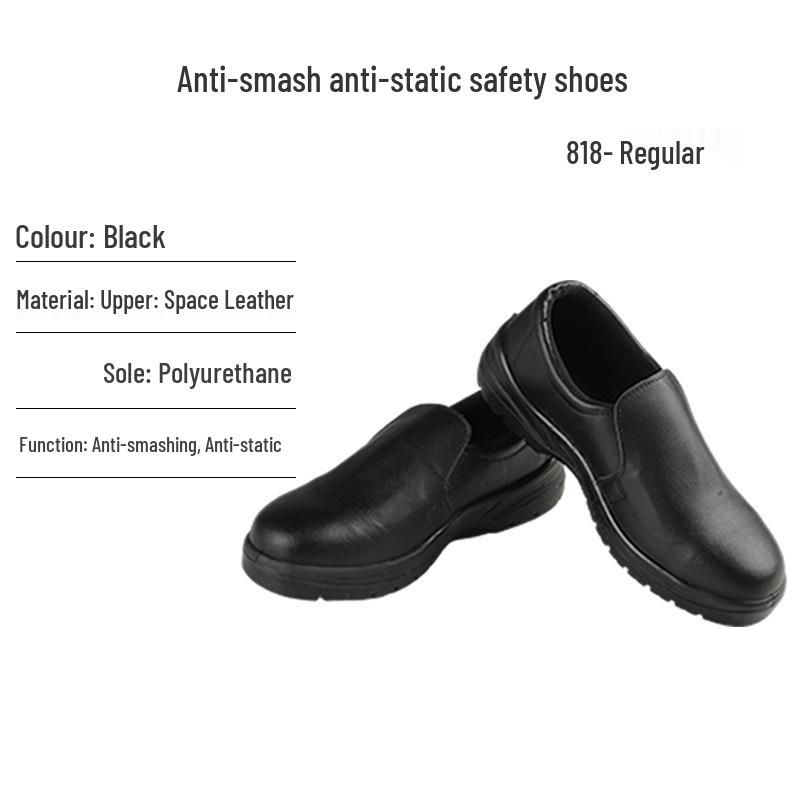 Sicherheitsschuhe mit Stahlkappe: Stoßfest, Durchstichfest, Antistatisch, Weiche Sohle, Staubfreie Werkstatt-Schuhe