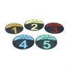 Basket Markers Soccer Skill Training Mats Court Floor Jump Strength Sports Foot Practice 9 In Flat