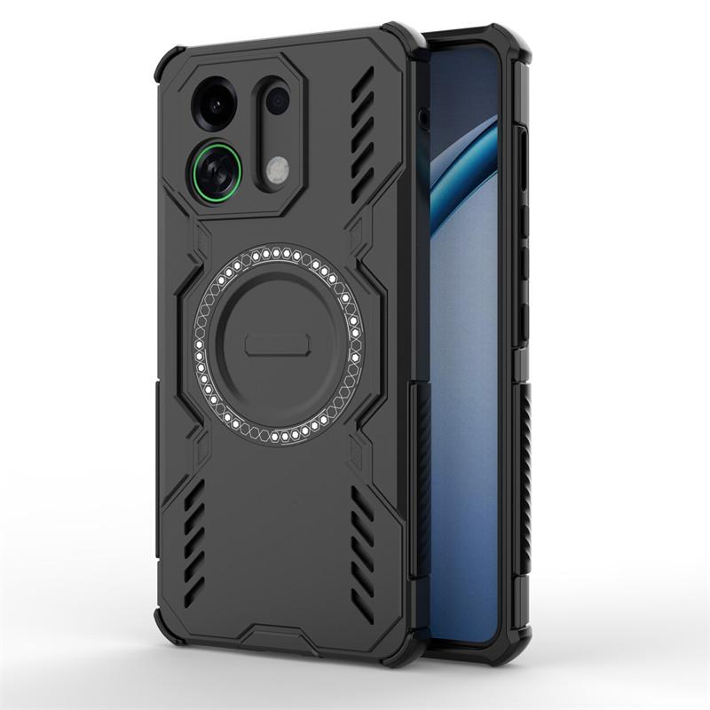 For OPPO K13 Turbo Case OPPO K13 Turbo Pro Cover Heat Dissipation Magnetic Wireless Charging Protective Phone Cases On K13 Turbo