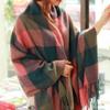 Thick Plaid Scarf Keep Warm Shawl Wrap Fashion Imitation Cashmere Shawl  Girl