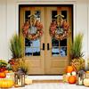 Autumn Artificial Wreath Silk Flower Material Thanksgiving Decorations Exquisite Fall Decorations Home Decoration 30cm