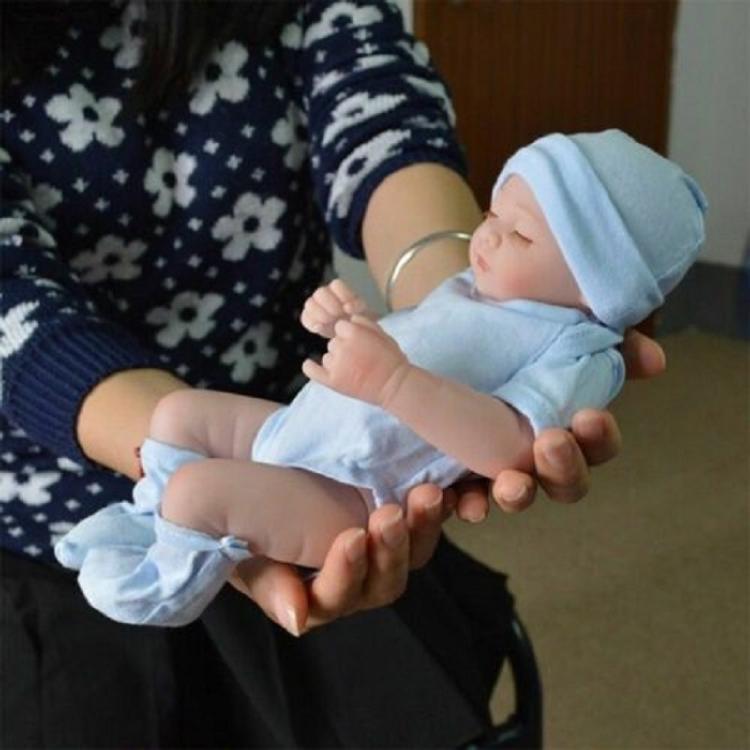 Realistic Baby Doll with Moving Arm & Leg Silicone Body Girl Doll Christmas Gift