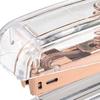 Stapler Minimalist Style Labor Saving Easy Stapling Comfortable Grip Acrylic Metal Handheld Stapler 