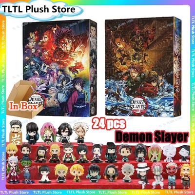 Nouvel Anime Demon Slayer Calendrier de l'Avent de Noël Série Château de l'Infini Compte à Rebours Boîte Aveugle Kamado Tanjirou Nezuko Zenitsu Cadeau