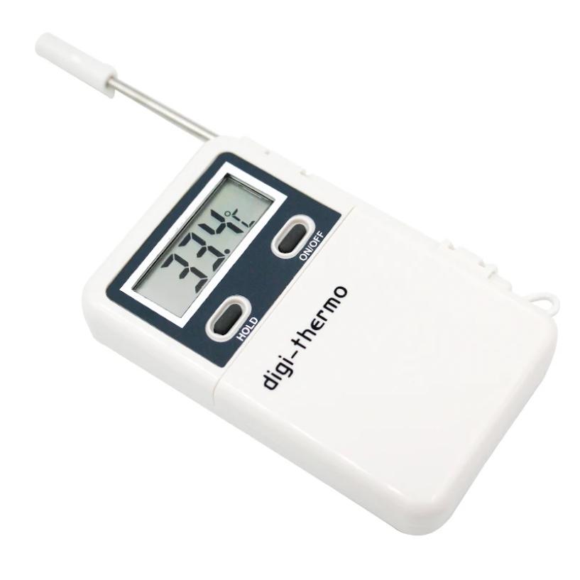 Multifunctional Electronic Thermometer LCD Digital Temperature Detector ℉ ℃ External Sensor Thermometer for Kitchen Baking