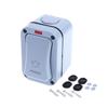 IP66 Waterproof Self-resetting Doorbell Switch 20A AC250V for Exterior Patio and Yard Installations