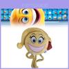 The Emoji Movie Plüschtier Weiches Kuscheltier Sammleredition Geschenk für Kinderzimmer Dekoration