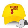 Baseball Cap Spring Summer Solid Sunhat Fashion Adjustable Albania Power Albanian Flag Map Dad Hat Cotton Outdoor Brand Caps
