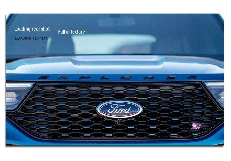 Ford Explorer Hood Emblem English Letter Decorative Car Sticker