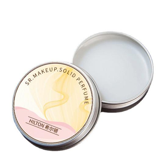 Elegant Women Solid Perfume Chinese Style Body Aroma Balm Long-lasting Rose Lavender Floral Fragrance Portable Solid Balm Body Deodorant Supplies