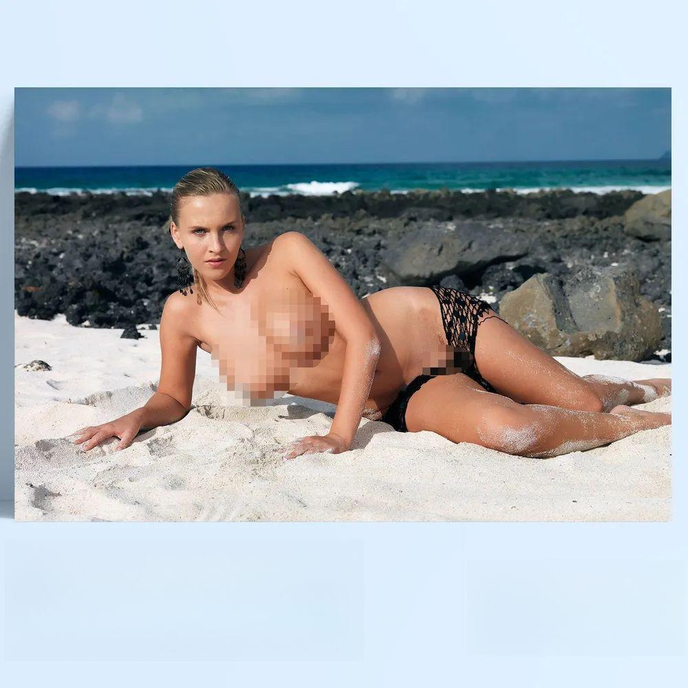 Erotic Poster Girls Hot 30x20cm Tin Sign Metal Wall Art Home Decor