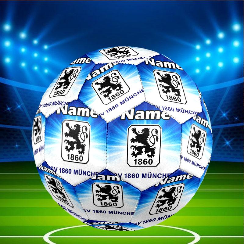 Custom Name Personalized 1860 Munchen football club Print Size 5 Soccer Ball Training & Match Football, for Team, Kicking, Gift for Football Enthusias