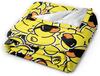 Cool Duck Pattern Blanket Soft Fleece Throw Fun Home Decor Gift for Kids Teens Bedroom Living Room Decoration