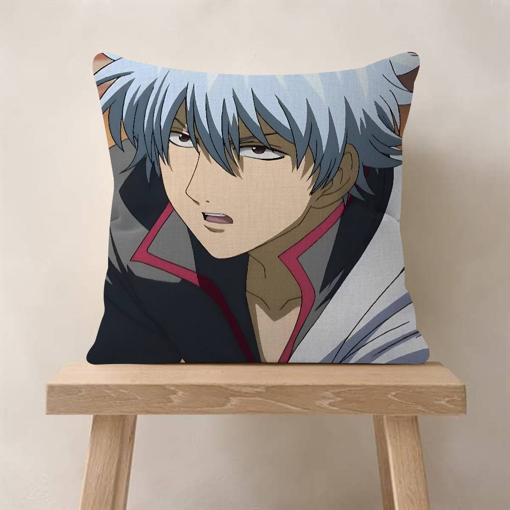 Anime G-GINTAMA Pillowcase Toon Gift Cushion Cover Bedroom Home Sofa Chair Seat Decor Pillow Case