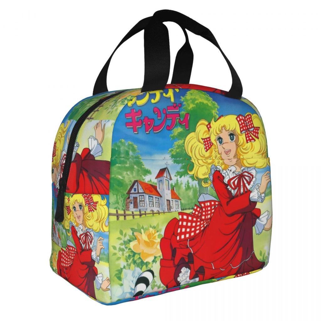 Custom Candy Candy Lunch Bag Men Women Cooler Thermal Insulated Lunch Box for Adult Office