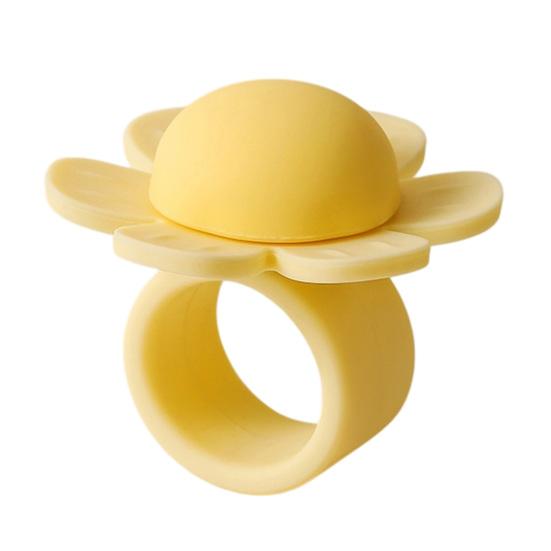 

Sunflower Door Handle Stopper Wall Protector Silicone Door Lever Stop Wall Bumper Noise Reduction Home Office Door Mount Anti-collision Pad жёлтый