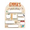 First Day of School Board Dry Erase Board Reusable Wooden First Day