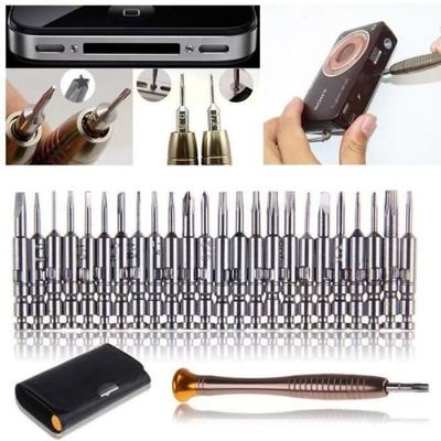 25-in-1 Precision Screwdriver Set - LECHEO - Repair Tool for iPhone PC Watch - White