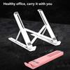 Foldable Desktop Laptop Holder With Phone Stander For Macbook For Lenovo Thinkpad For Hp Dell Adjustable Notebook Pc Riser