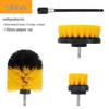 Multi-Piece Electric Drill Cleaning Brush Set for Home and Car