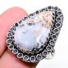 Dendrit Opal Edelstein Handgefertigt 925 Sterlingsilber Schmuck Ringgröße 8.5