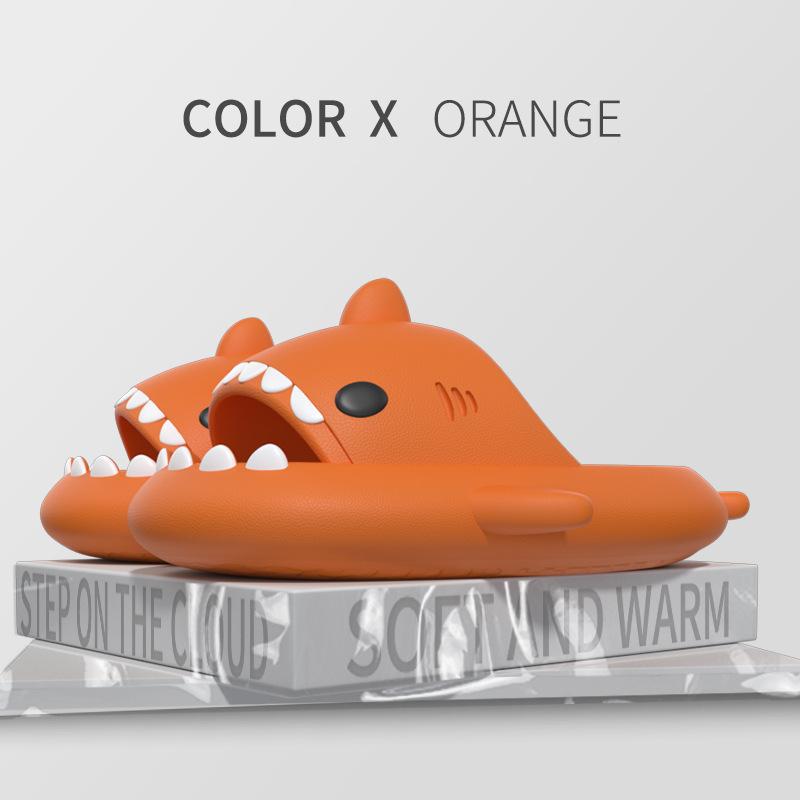 

Нове покоління тапочок Shark Summer Adult Couples Cool Drag Home Funny Anti-kliza Cartoon Slippers Man 40-41
