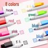 Magnetic Erasable Whiteboard Marker: Water-Based Colored Pen for Children, Crayon & Paintbrush for Drawing and Teaching.