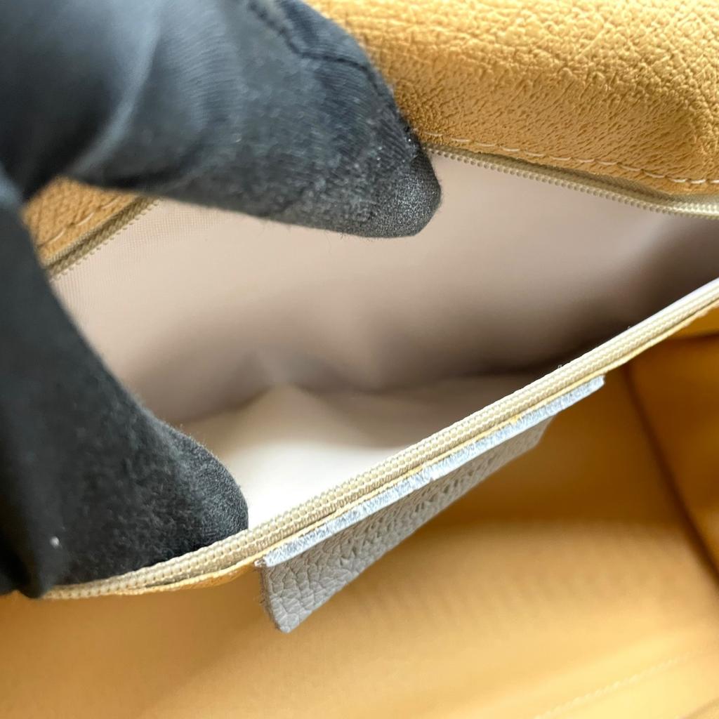 Used CAMELLIAHandbag gray leather/Suede Women