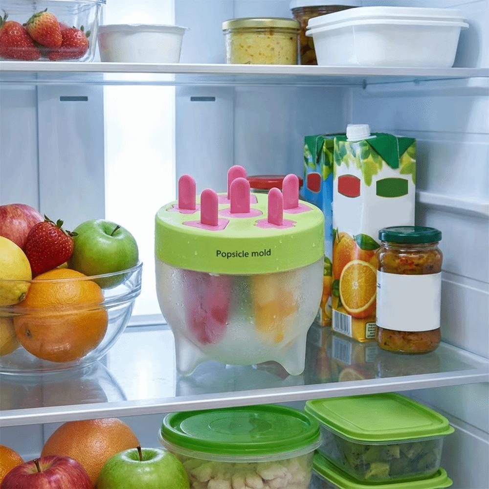 Easy To Release Ice Candy Maker Anti-drip Stick Ice Lolly Mold Household Ice Pop Mold  Milk